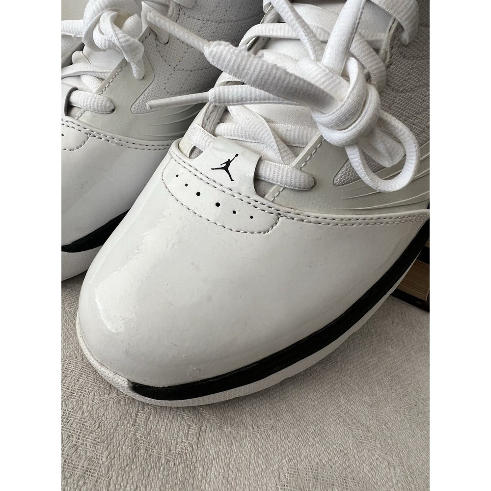 Nike Air Jordan New School White Black 469955-103 Mens 10.5 New No Box 2011 - Picture 7 of 16